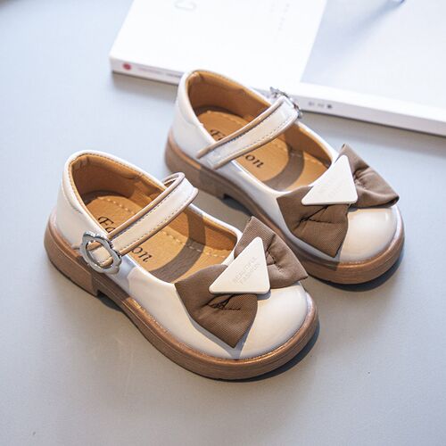 Girls Leather Shoes Mary Janes Childrens School Casual Sho