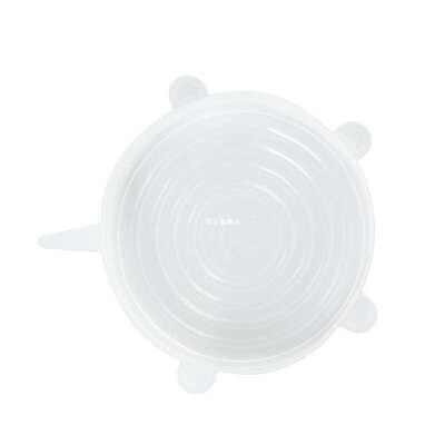 6pcs/Lot Universal Silicone Suction Lid-bowl Pan Cooking Pot