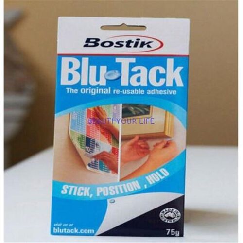 1pack Bostik Blu Tack Adhesive Reusable Photo Frame Tin