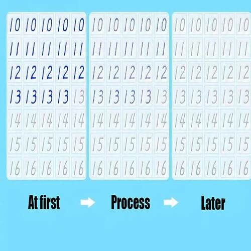 2025New 4Pcs Magic Copy Book Free Wiping Childrens Writing