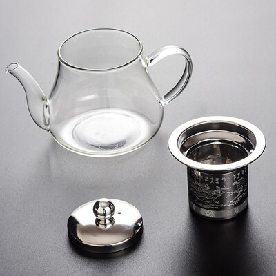 Chinese Kung Fu Tea Set glass Portable Teapot Set
