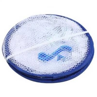 Household double layer clothes airing basket with windproof