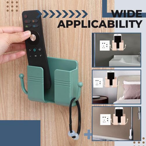 Wall Mounted Organizer Storage Box Remote Control Organizer