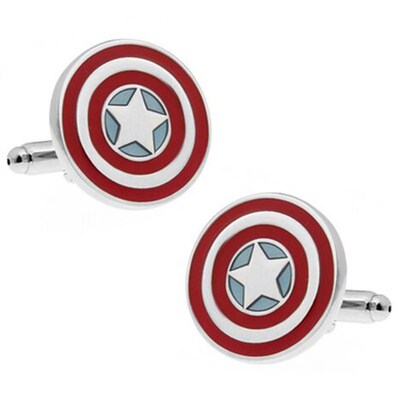 Classic Superheroes Cufflinks 28 Styles Option Quality Brass