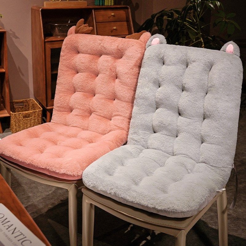 面加厚坐垫冬季屁垫椅垫护腰垫子办公室久坐靠背一体学生教室,居家布艺,椅垫,淘宝优惠券,粉丝福利购,淘宝优惠卷