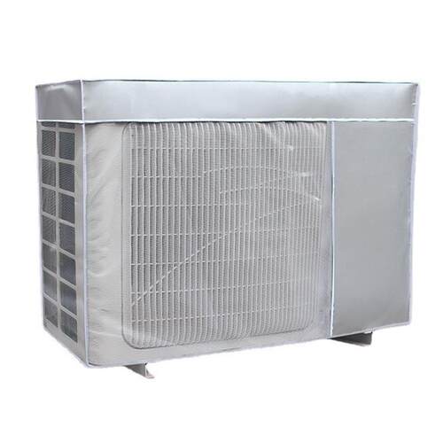 Air conditioner outdoor unit protective cover, rain and sun
