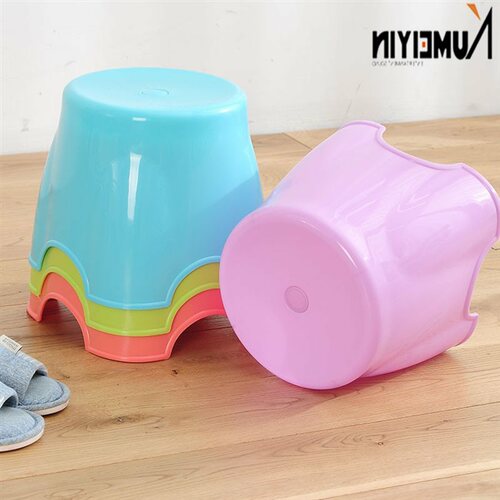 T a clearance to thicken the sturdy children round stool