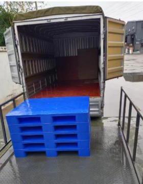 胶川字塑塑胶托盘网格加厚塑料托盘车间仓库卡板货架塑WIQ料卡板