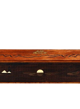 花梨实木家用红木线香道茶道养生摆件家居客厅开业装饰送礼工艺品