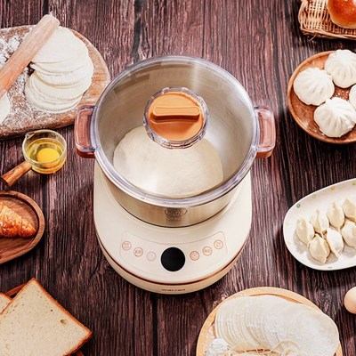 Wrrn华伦智能恒温和面机家用揉面机全自动厨师机搅面醒面发面机