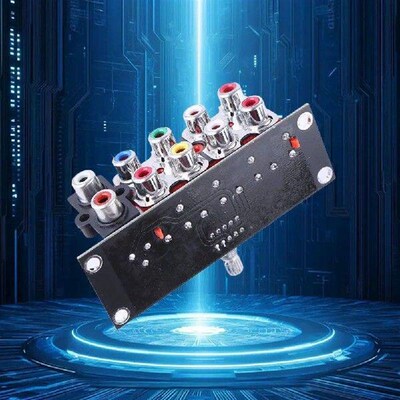 4 Ways 2 Channel Audio Signal Switching Board RAC Lotus