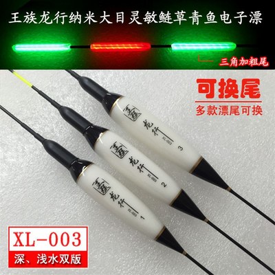 王族龙行纳米电子漂加粗目夜光漂鲢鳙浮钓草鱼漂混养长目青鱼浮漂