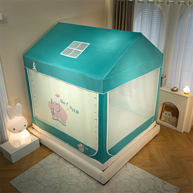 儿童树屋小房子屋顶蚊帐公主城堡男女孩卧室家用遮光202新款,床上用品,蚊帐,淘宝优惠券,粉丝福利购,淘宝优惠卷