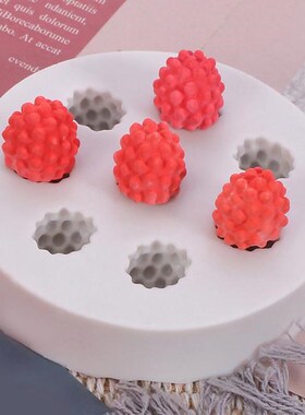 3D Blueberry Raspberry Silicone Cake Fondant Mold Cake Decor