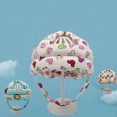 Cotton Infant Toddler Safety Helmet Baby Kids Head Protectio