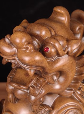 招财貔貅一对纳福吉祥摆件店铺开业礼品办公室客厅酒柜收银台装饰