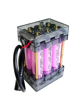 V100mh储能手电钻电动工具灯185电池免焊拼接带均衡