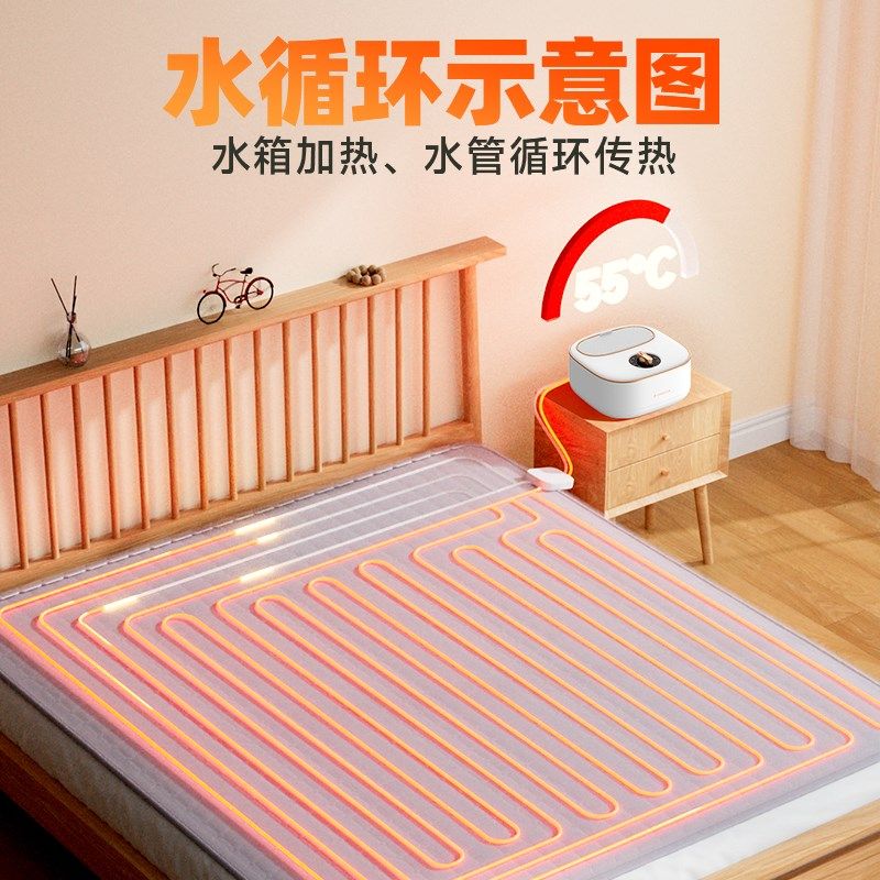 水暖电热毯人单人控水电褥子水循环水热毯床炕加热202s1023,生活电器,水暖毯/水循环加热毯,淘宝优惠券,粉丝福利购,淘宝优惠卷