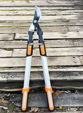 园剪枝剪刀大枝修剪园艺专用林树OZP果树修枝伸缩粗枝剪大力强力