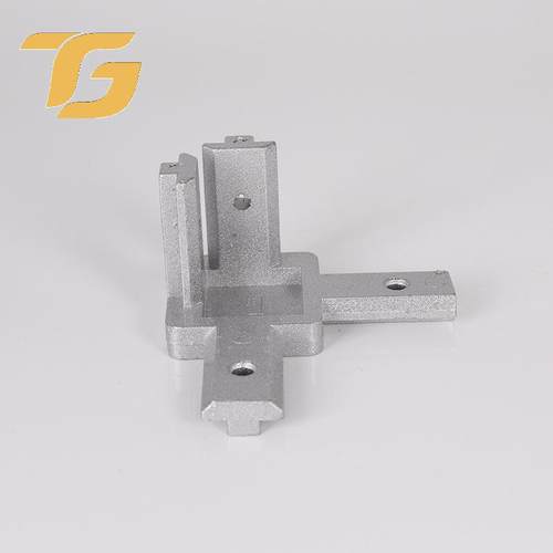 铝型材专用连接件隐藏式直角三维支架
