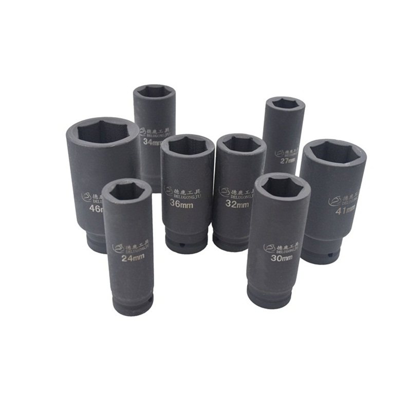 德鹿1寸大风炮套筒气动加强型加长加厚重型货车轮胎轮船机械扳手,五金/工具,气动套筒,淘宝优惠券,粉丝福利购,淘宝优惠卷