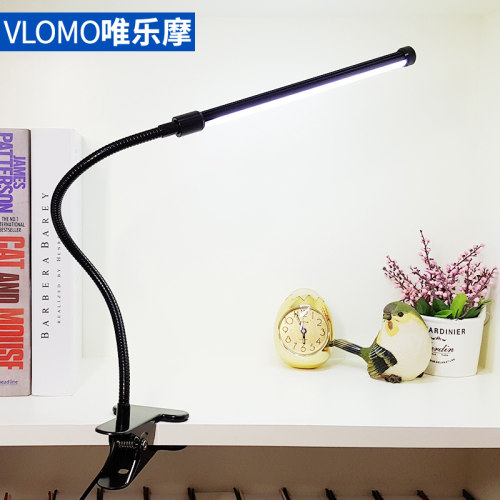 大学生护眼led夹灯宿舍书桌学习灯卧室床头阅读台灯充插电夹子灯