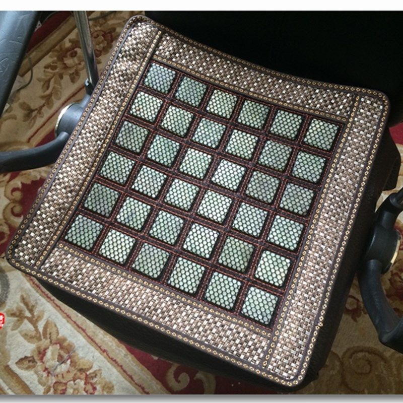 天然玉石坐垫夏凉垫办公室椅垫 夏季沙发垫 按摩保健电脑椅垫,居家布艺,椅垫,淘宝优惠券,粉丝福利购,淘宝优惠卷