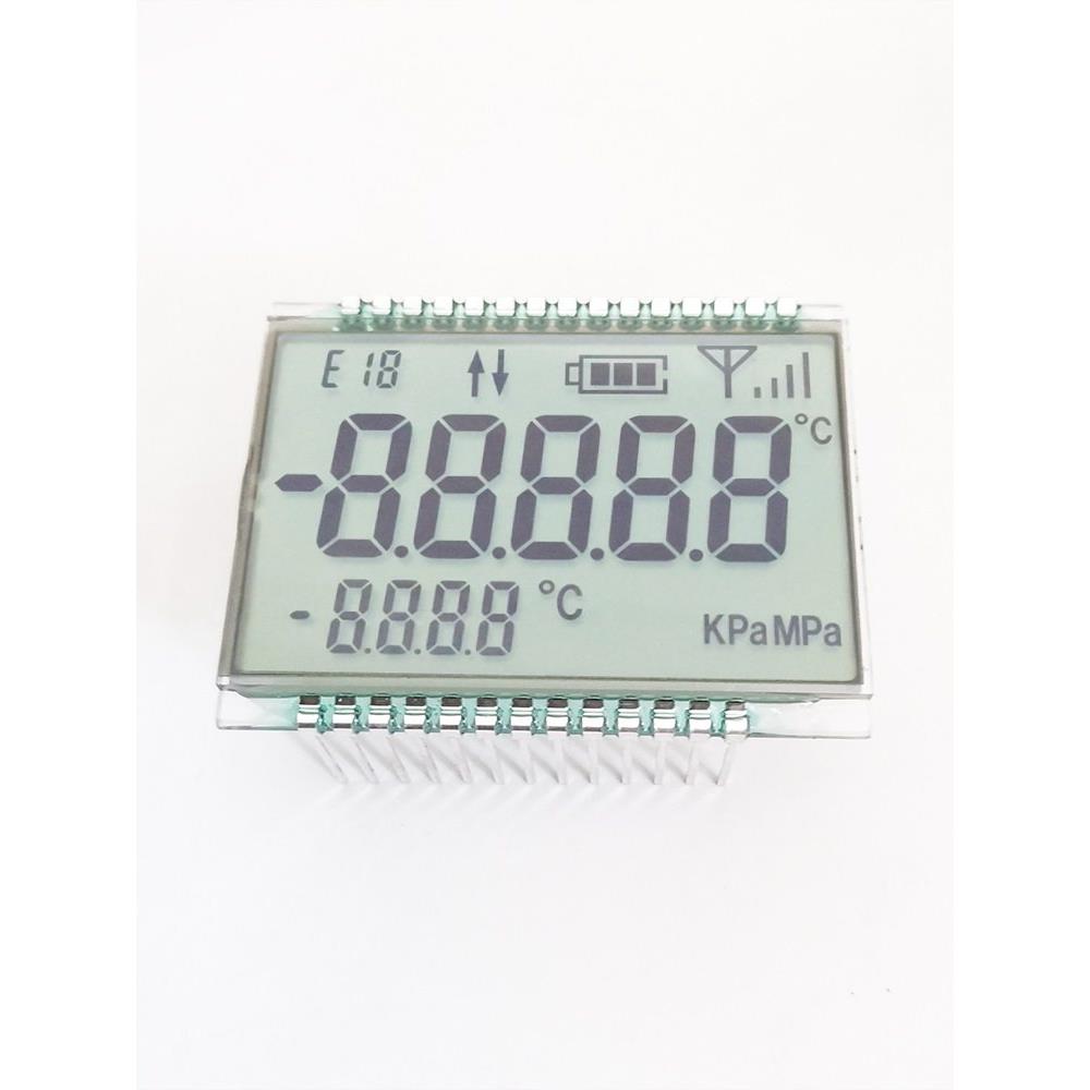 HTN5位8字lcd段式液晶屏温度压力仪表显示屏QYH5622SP10V3B现货