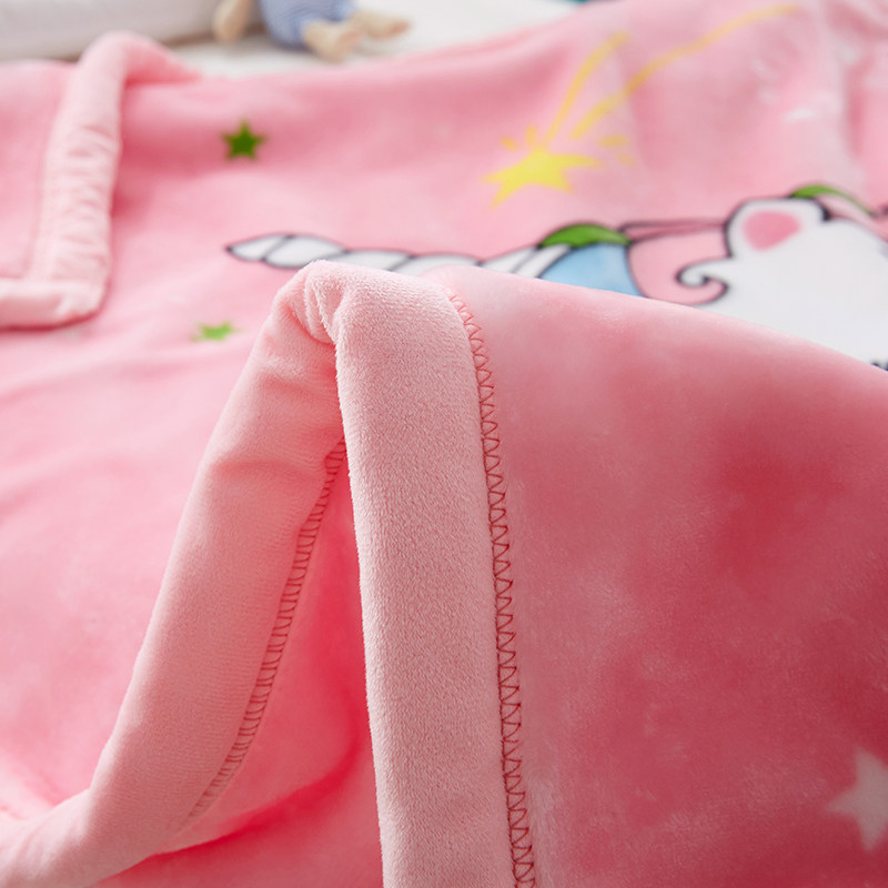 儿童毛毯云毯拉舍尔婴儿毯双层加厚幼儿园办公室午睡空调毯膝盖毯,床上用品,休闲毯/毛毯/绒毯,淘宝优惠券,粉丝福利购,淘宝优惠卷