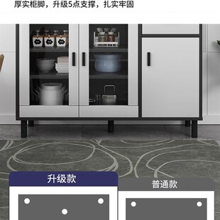 餐边柜子储物柜一体靠墙边柜置物柜家用厨房橱柜茶水柜客厅收纳柜