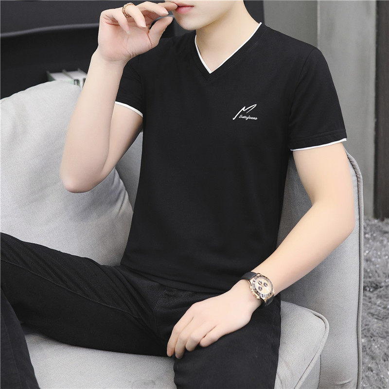 夏天男士短袖T恤成熟男装微胖中年穿搭成年人上衣服30-40岁35短轴,男装,T恤,淘宝优惠券,粉丝福利购,淘宝优惠卷