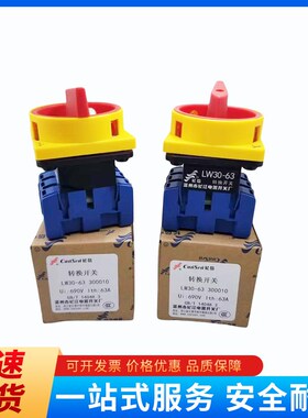 长江长信转换开关LW30-25/300010负载电源切断开关32A40A负荷开关