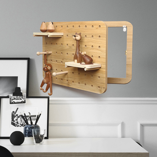 洞洞板饭厅挡家用入户配电箱电表箱装饰画遮盖2023新款定制带挂钩