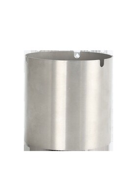 海团灯饰酒吧烟灰缸网吧 KTV烟灰盅网咖创意个性垃圾桶大号不锈钢