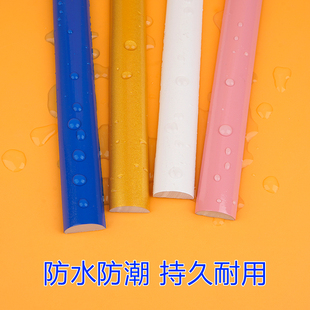 法式pu半圆软线条自粘弧形石膏线背景墙镜子边框装饰条柜门格子窗