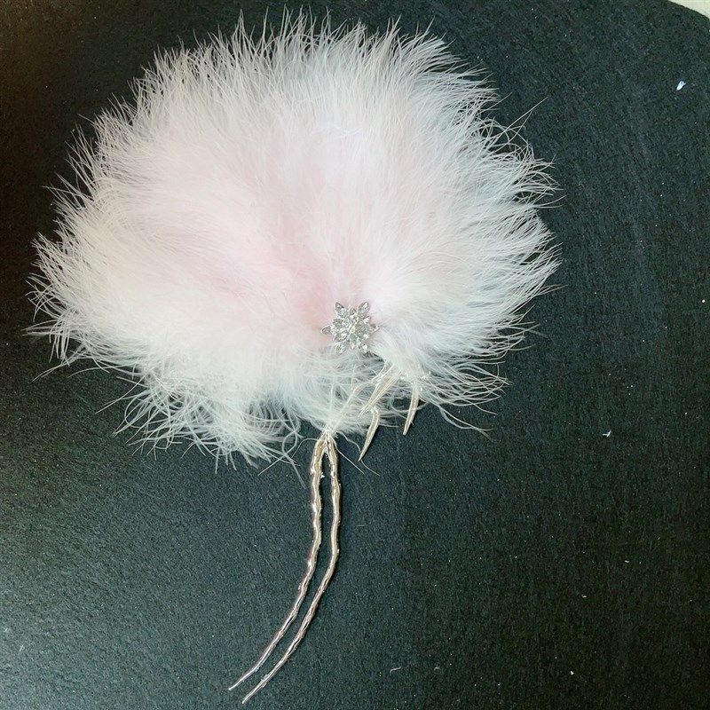 新中式结婚晨袍扇仙气古风羽毛扇汉服古装饰品团扇闺蜜拍照道具,家居饰品,工艺扇/团扇/喜扇/折扇,淘宝优惠券,粉丝福利购,淘宝优惠卷