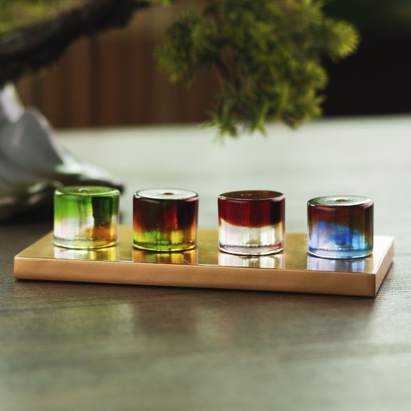 琉璃莲花托盘线香香插禅意中式高端茶托藏香香托创意极简香插摆件,家居饰品,香托/香盘/香座/香插,淘宝优惠券,粉丝福利购,淘宝优惠卷