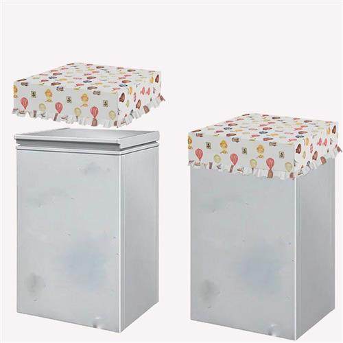 冰柜罩盖布防尘防水防晒厨房防油烟盖巾布家用小冰箱套正长方形大