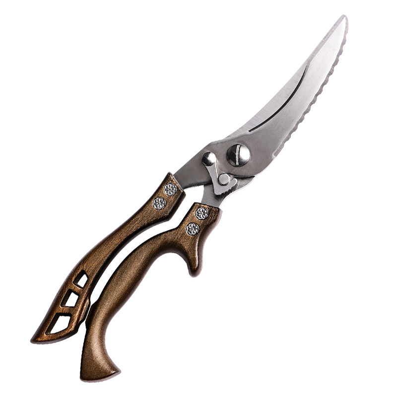 厨房剪刀家用多功能食物烤肉杀鱼剪骨头专用不锈钢强力剪鸡骨剪刀,居家日用,厨房剪刀,淘宝优惠券,粉丝福利购,淘宝优惠卷