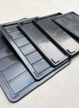 防静电箱盖子防静电元件盒零件物料电子盒黑色塑料加厚EU静电箱盖