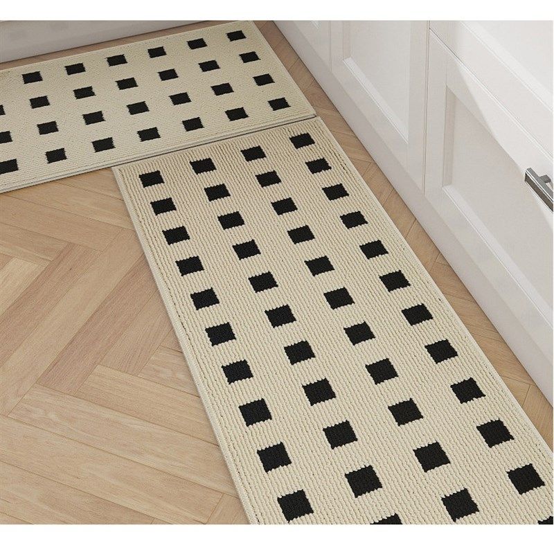 法式奶油风厨房地垫新中式防油防污免洗脚垫长条防滑防摔吸水地毯,居家布艺,厨房地垫,淘宝优惠券,粉丝福利购,淘宝优惠卷