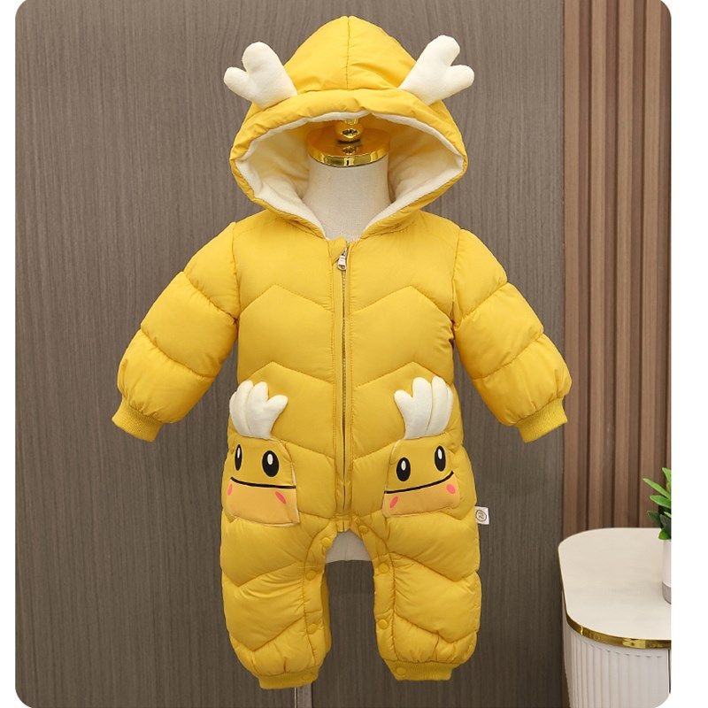 2023新生儿爬爬服婴儿连身衣冬季加厚外出服男女宝宝新款羽绒棉服,童装/婴儿装/亲子装,连身衣/爬服/哈衣,淘宝优惠券,粉丝福利购,淘宝优惠卷