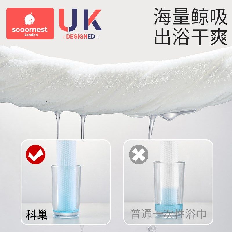 科巢一次性浴巾宝宝洗澡婴儿童毛巾用品旅行床单独包装外出游,居家布艺,一次性浴巾,淘宝优惠券,粉丝福利购,淘宝优惠卷