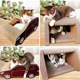 瓦楞纸SUV猫车猫抓板车型猫窝实木磨爪器猫爪板猫咪磨爪用品