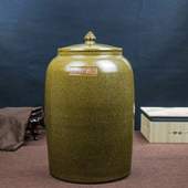 陶瓷米缸米桶带盖50斤30斤100斤酒缸油缸茶叶末釉酒坛水缸腌菜缸