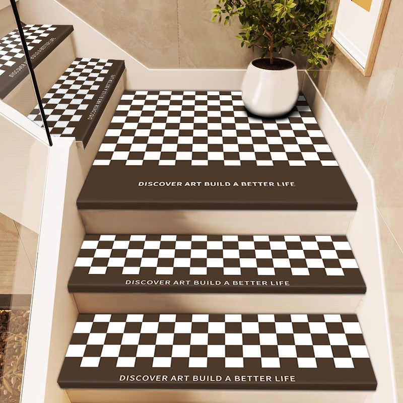 乳胶硅楼梯踏步垫免胶自粘防滑垫子家用阶梯式台阶可裁剪楼梯地毯,居家布艺,楼梯垫,淘宝优惠券,粉丝福利购,淘宝优惠卷