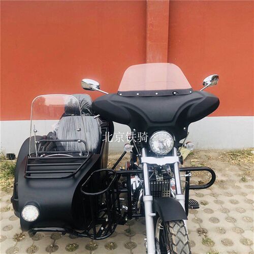 大地鹰王400边三轮主机挡风边斗风挡玻璃边斗篷布350偏三轮斗子布
