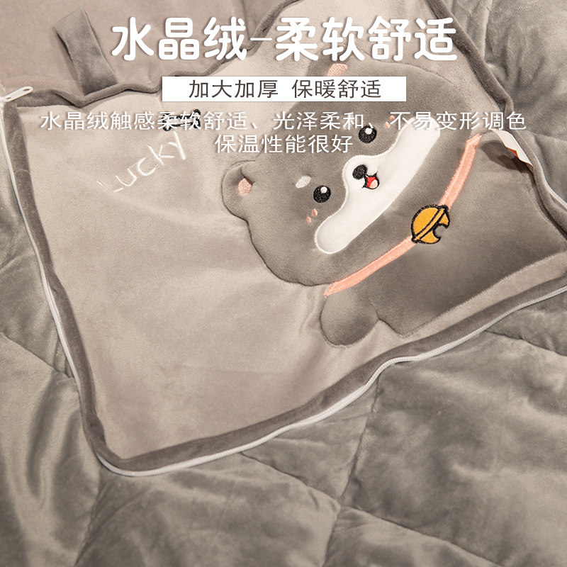 加厚抱枕被子两用午睡枕办公室汽车午休毯子神器睡觉靠枕车用冬季,居家布艺,抱枕被,淘宝优惠券,粉丝福利购,淘宝优惠卷