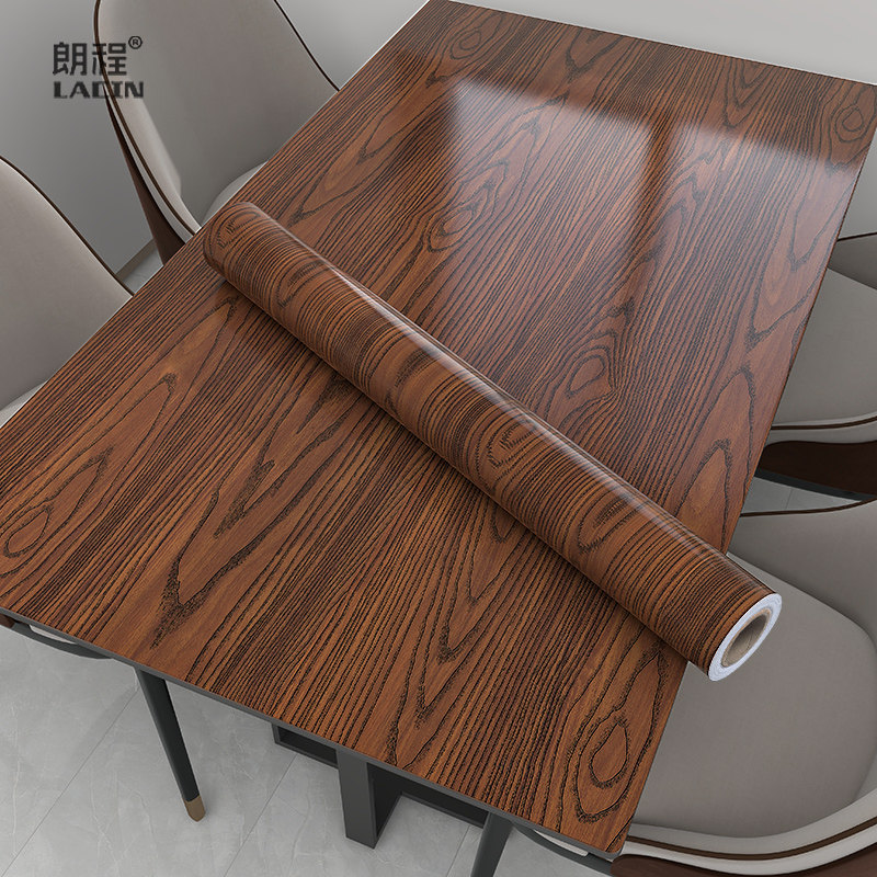 木纹桌面贴纸加厚桌纸自粘防水防油桌贴书桌餐桌子衣柜子家具翻新,家居饰品,软装墙贴,淘宝优惠券,粉丝福利购,淘宝优惠卷