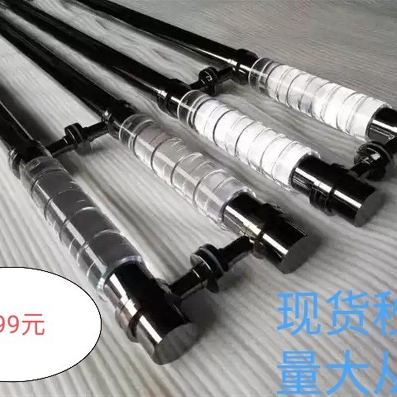 恒大拉手黑色水晶大门拉手 玻璃门把手 镀金古铜色不锈钢玫瑰金